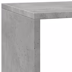 vidaXL Room Divider Bookcase Storage Shelf Book Rack Bookshelf Engineered Wood - concrete grey, 137,5 x 29 x 103,5 cm - Additional view 8