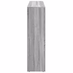 vidaXL Room Divider Bookcase Storage Shelf Book Rack Bookshelf Engineered Wood - grey sonoma, 137,5 x 29 x 103,5 cm - Additional view 5