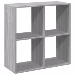 VidaXL 858026, Grey, Oak, 8 shelves, Wood, Wood, 100 kg, 10 kg