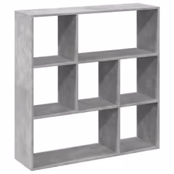 VidaXL 858051, Grey, 7 shelves, Wood, Wood, 70 kg, 10 kg