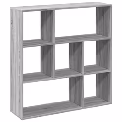VidaXL 858053, Grey, Oak, 7 shelves, Wood, Wood, 70 kg, 10 kg