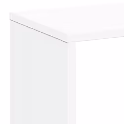 vidaXL Room Divider Bookcase Shelf Bookshelf Engineered Wood - white - Additional view 8