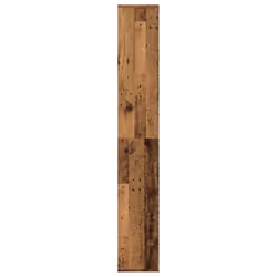vidaXL Room Divider Bookcase Shelf Bookshelf Engineered Wood - old wood - Additional view 5