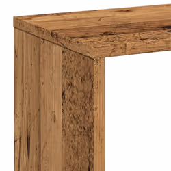 vidaXL Room Divider Bookcase Shelf Bookshelf Engineered Wood - old wood - Additional view 8