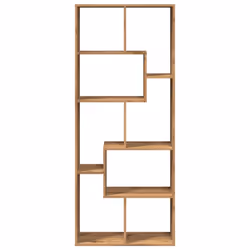 vidaXL Room Divider Bookcase Shelf Bookshelf Engineered Wood - artisan oak - Additional view 4