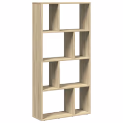 VidaXL 858149, Oak, 8 shelves, Wood, Wood, 80 kg, 600 mm