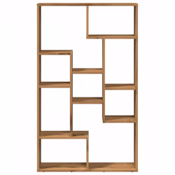 vidaXL Bookcase Bookshelf Storage Cabinet Book Stand Book Rack Engineered Wood - artisan oak, 72 x 20 x 120 cm - Additional view 4