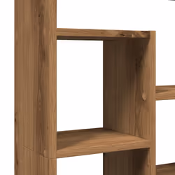 vidaXL Bookcase Bookshelf Storage Cabinet Book Stand Book Rack Engineered Wood - artisan oak, 72 x 20 x 120 cm - Additional view 8