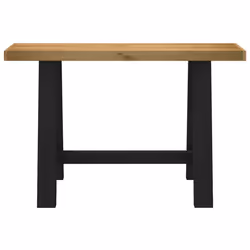 vidaXL Console Table Coffee Table Hall Accent End Table NOAIN Solid Wood Pine - a shape - Additional view 2