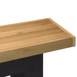 vidaXL Console Table Coffee Table Hall Accent End Table NOAIN Solid Wood Pine - u shape - Additional view 5