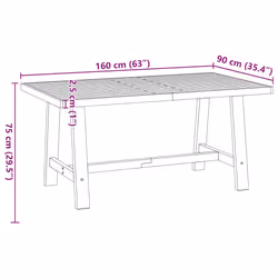 VidaXL 4100042 kitchen/dining table - Additional view 8