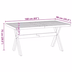 VidaXL 4100043 kitchen/dining table - Additional view 8