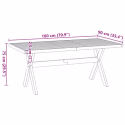 VidaXL 4100046 kitchen/dining table - Additional view 8