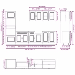 VidaXL 3314734 kitchen/dining storage cabinet - Additional view 8