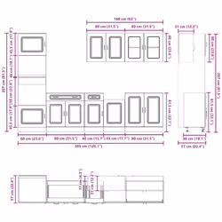 VidaXL 3314737 kitchen/dining storage cabinet - Additional view 8
