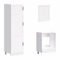 vidaXL 7 Piece Kitchen Cabinet Set Kalmar Old Wood Engineered Wood - white - Additional view 4