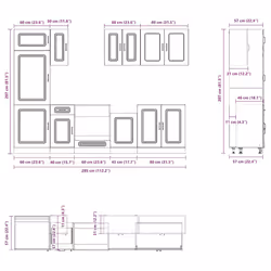 VidaXL 3314796 kitchen/dining storage cabinet - Additional view 8