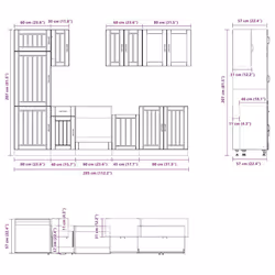 VidaXL 3314803 kitchen/dining storage cabinet - Additional view 8