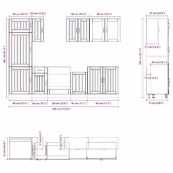VidaXL 3314806 kitchen/dining storage cabinet - Additional view 8