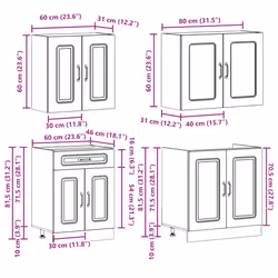 VidaXL 3314858 kitchen/dining storage cabinet - Additional view 8