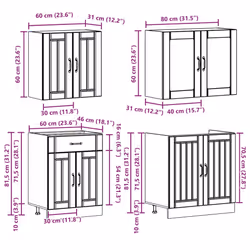 VidaXL 3314861 kitchen/dining storage cabinet - Additional view 8