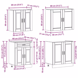 VidaXL 3314871 kitchen/dining storage cabinet - Additional view 8