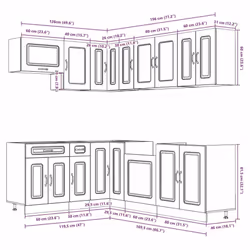 VidaXL 3314885 kitchen/dining storage cabinet - Additional view 8