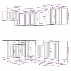 VidaXL 3314897 kitchen/dining storage cabinet - Additional view 8