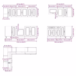 VidaXL 3314929 kitchen/dining storage cabinet - Additional view 8