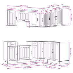 VidaXL 3314953 kitchen/dining storage cabinet - Additional view 8