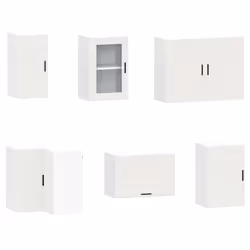 vidaXL 11 Piece Kitchen Cabinet Set Porto Old Wood Engineered Wood - white - Additional view 4