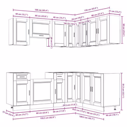VidaXL 3314962 kitchen/dining storage cabinet - Additional view 8