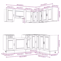 VidaXL 3314965 kitchen/dining storage cabinet - Additional view 8