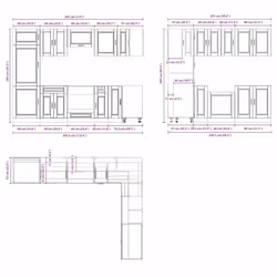 vidaXL Kitchen Cabinet Set 14 Piece Cabinet Cupboard Porto Engineered Wood - sonoma oak - Additional view 8