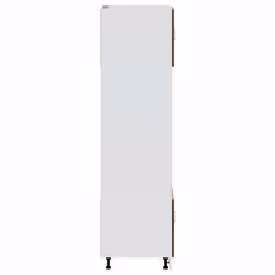 vidaXL Oven CabinetsÂ Kitchen Cabinet Oven Unit 2 pcs Lucca Engineered Wood - brown oak, 2 pcs - Additional view 5
