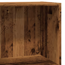 vidaXL Book Cabinet Display Rack Bookshelf Storage Shelf Rack Engineered Wood - old wood, 40 x 24 x 76 cm - Additional view 6