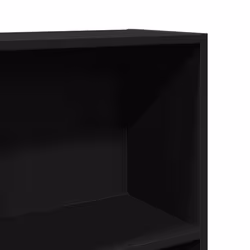 vidaXL Book Cabinet Display Rack Bookshelf Storage Shelf Rack Engineered Wood - black, 40 x 24 x 143 cm - Additional view 6