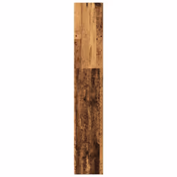 vidaXL Book Cabinet Display Rack Bookshelf Storage Shelf Rack Engineered Wood - old wood, 40 x 24 x 143 cm - Additional view 4