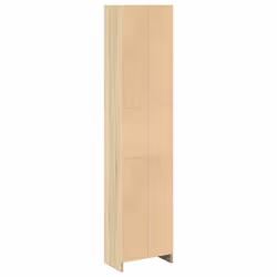 vidaXL Book Cabinet Display Rack Bookshelf Storage Shelf Rack Engineered Wood - sonoma oak, 40 x 24 x 176 cm - Additional view 5