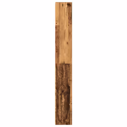 vidaXL Book Cabinet Display Rack Bookshelf Storage Shelf Rack Engineered Wood - old wood, 40 x 24 x 176 cm - Additional view 4