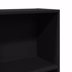 vidaXL Book Cabinet Display Rack Bookshelf Storage Shelf Rack Engineered Wood - black, 60 x 24 x 109 cm - Additional view 6