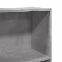 vidaXL Book Cabinet Display Rack Bookshelf Storage Shelf Rack Engineered Wood - concrete grey, 60 x 24 x 109 cm - Additional view 6