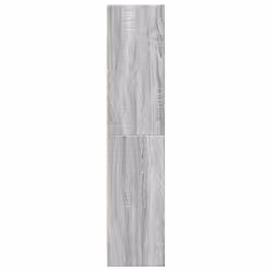 vidaXL Book Cabinet Display Rack Bookshelf Storage Shelf Rack Engineered Wood - grey sonoma, 60 x 24 x 109 cm - Additional view 4