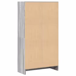 vidaXL Book Cabinet Display Rack Bookshelf Storage Shelf Rack Engineered Wood - grey sonoma, 60 x 24 x 109 cm - Additional view 5
