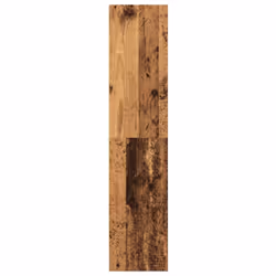 vidaXL Book Cabinet Display Rack Bookshelf Storage Shelf Rack Engineered Wood - old wood, 60 x 24 x 109 cm - Additional view 4