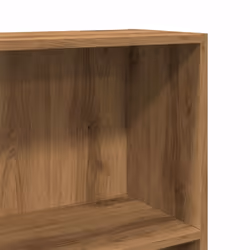 vidaXL Book Cabinet Display Rack Bookshelf Storage Shelf Rack Engineered Wood - oak, 60 x 24 x 109 cm - Additional view 6