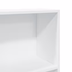 vidaXL Book Cabinet Display Rack Bookshelf Storage Shelf Rack Engineered Wood - white, 60 x 24 x 143 cm - Additional view 6