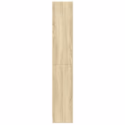 vidaXL Book Cabinet Display Rack Bookshelf Storage Shelf Rack Engineered Wood - sonoma oak, 60 x 24 x 143 cm - Additional view 4
