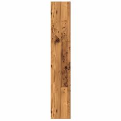 vidaXL Book Cabinet Display Rack Bookshelf Storage Shelf Rack Engineered Wood - old wood, 60 x 24 x 143 cm - Additional view 4