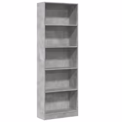 VidaXL 857824, Grey, Wood, Wood, 600 mm, 240 mm, 1760 mm
